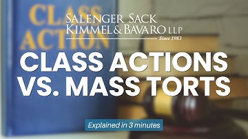 The Difference Between Mass Tort and Class Action Lawsuits: Managing Partner Jeff Kimmel Explains