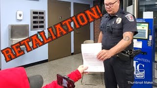 DIRTY COP RETALIATES! PT.1! 1ST AMENDMENT AUDIT FAIL!