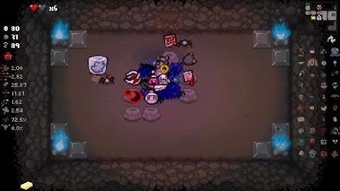 The Binding of Isaac: getting 6 free items with pandoras box and strange key