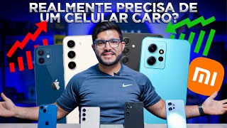 Você precisa de um CELULAR CARO? Comparativo Galaxy S23, IPhone 13, Note 12 e A54! MUITA DIFERENÇA?