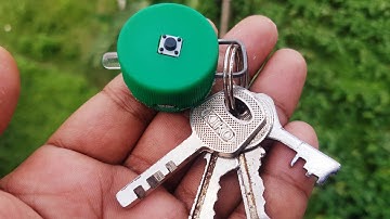 How to make rechargeable LED light keychain light