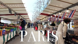 Local Paris Saturday market