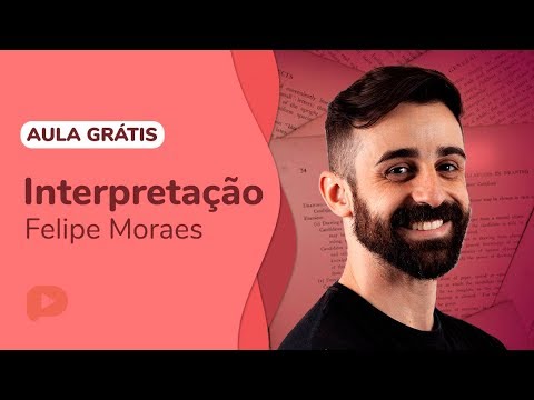 Palavras denotativas | Interpretação | Prof. Felipe Moraes - Palavras denotativas | Interpretação | Prof. Felipe Moraes