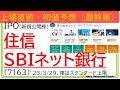上場直前・IPO初値予想最終版、住信SBIネット銀行（7163）　※SBI証券の抽選結果有り