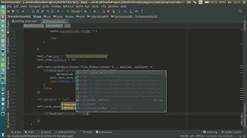 Android Kotlin Usage Tutorial #016 - EditText - Password(text)