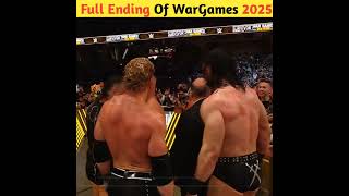 Mask Man Gives Breakker Win Roman Cody Face-off WWE WarGames Full Ending Explained in hindi #shorts