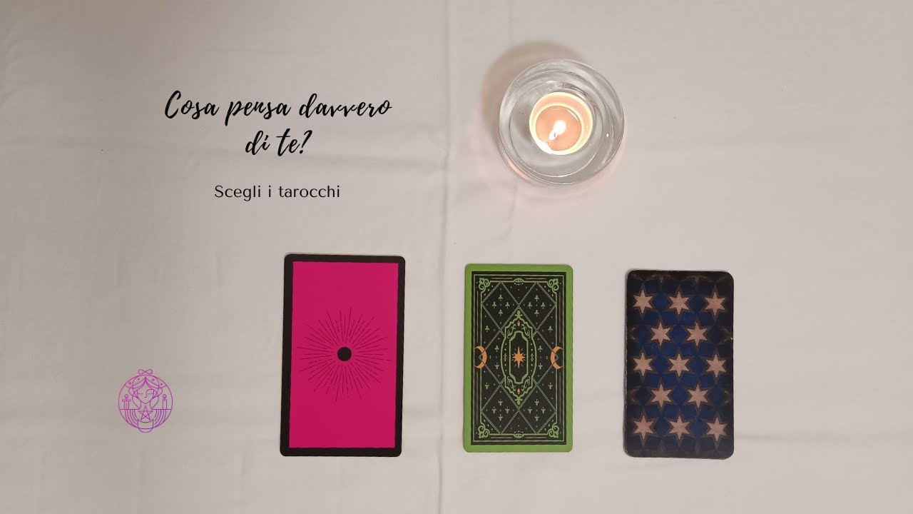 😎💫 Cosa pensa davvero di te? 🔮 Scegli i tarocchi