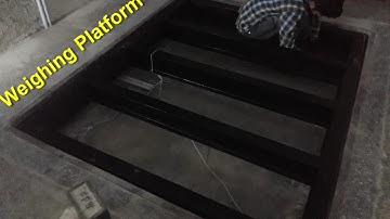 Weighing Platform Installation | Load Cell Installation in weighing platform