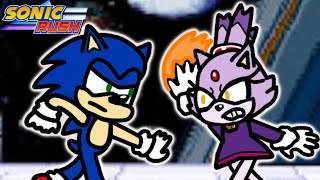 Sonic Vs Blaze (Sonic Rush Animation)