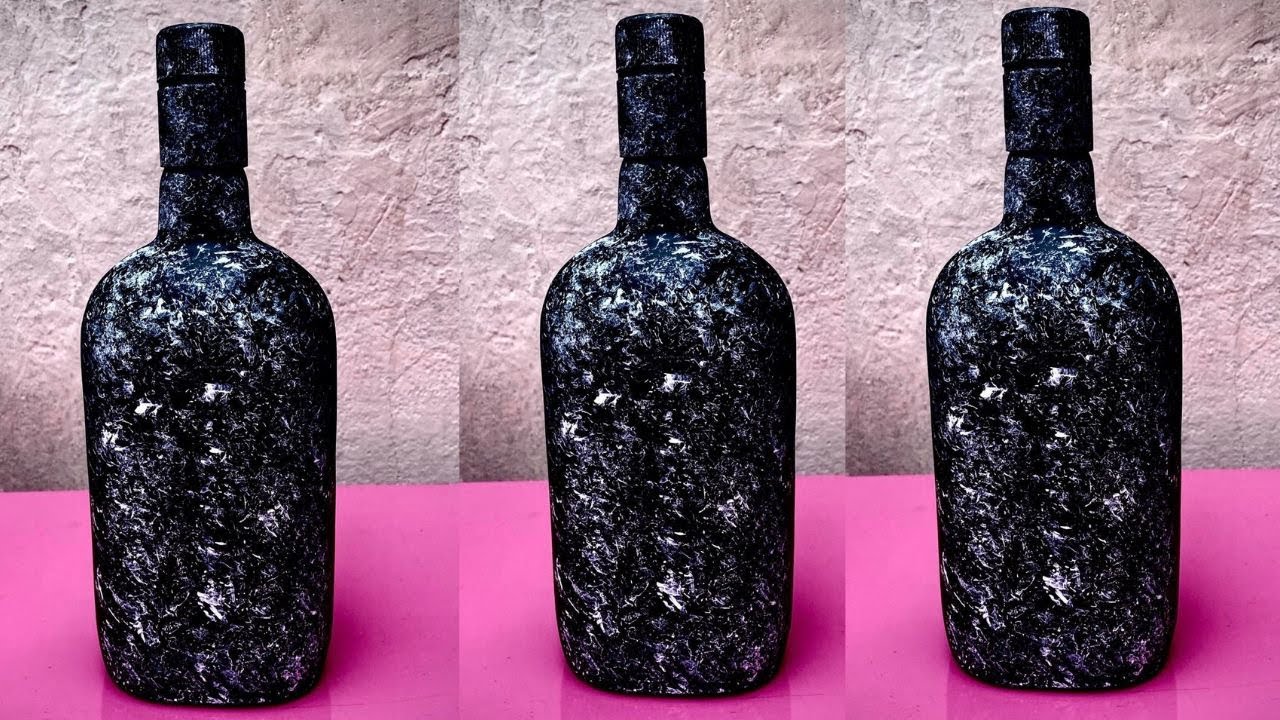 Bottle decoration ideas using waste Simple bottle decoration DIY