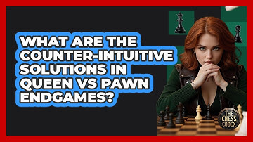 What Are The Counter-intuitive Solutions In Queen Vs Pawn Endgames? - The Chess Codex