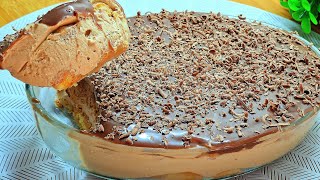 Kaffee-Dessert ohne Backen ❗❗ Nur 5 Zutaten, in 10 Minuten fertig. Super einfach und lecker.