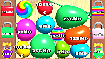 BLOB MERGE 3D - Level Blob Reach 2048No Math Games