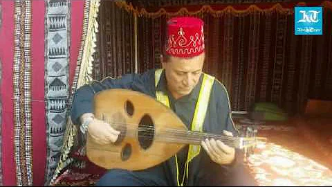 Oud player Hicham plays Arabic folk music