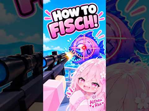How to Fisch is FINALLY on ROBLOX!!🎣🔫 #howtofisch #robloxgames