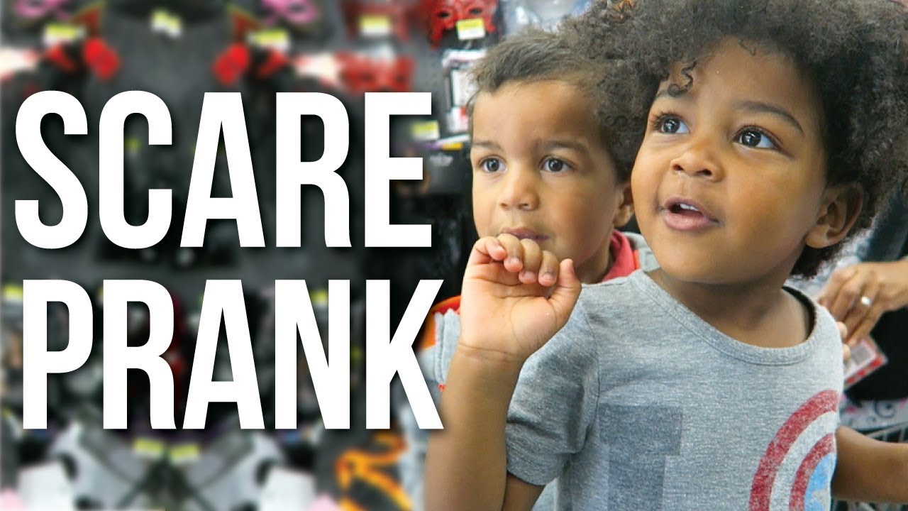Funny Halloween Masks Pranks on Kids 😁😋😈😝 YouTube