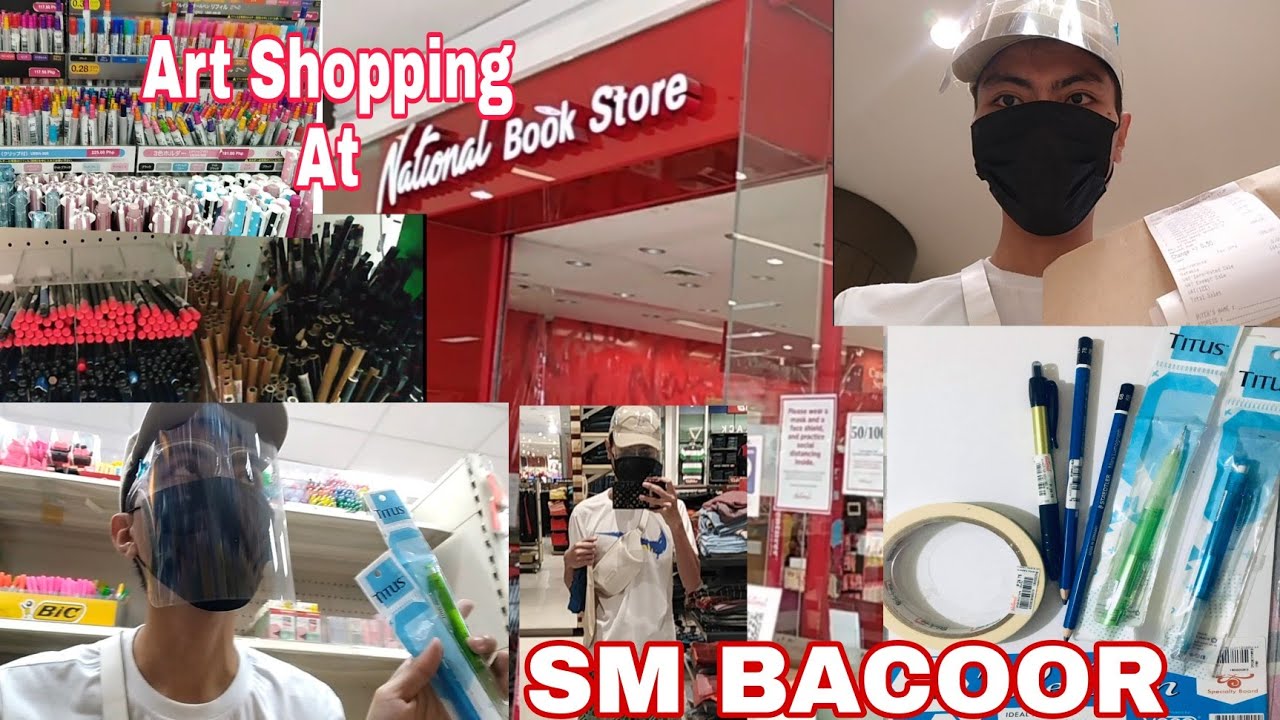 Back to School Shopping Tour/ Art Supplies 2021 at National Book Store (BACOOR, CAVITE)