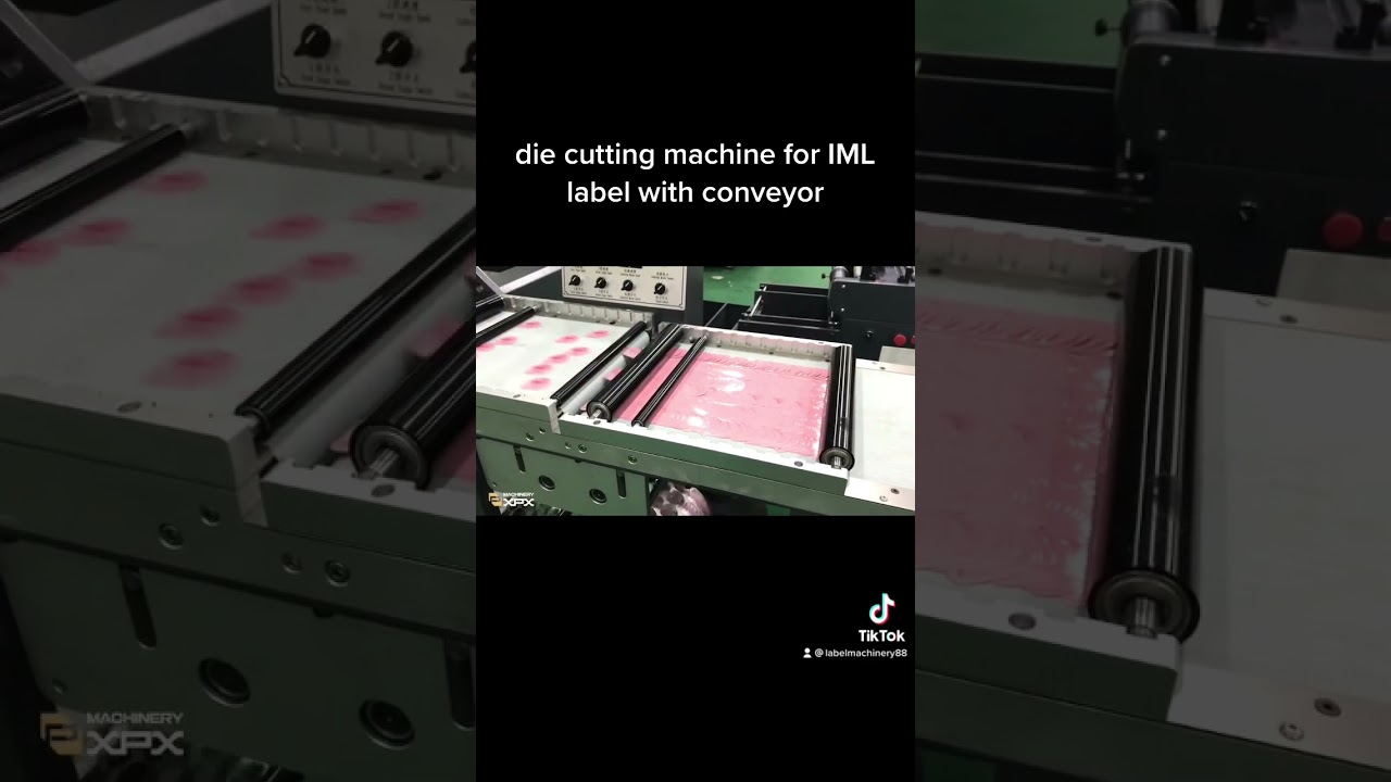 XPX MDC-S-330 high speed die cutter for IML labels
