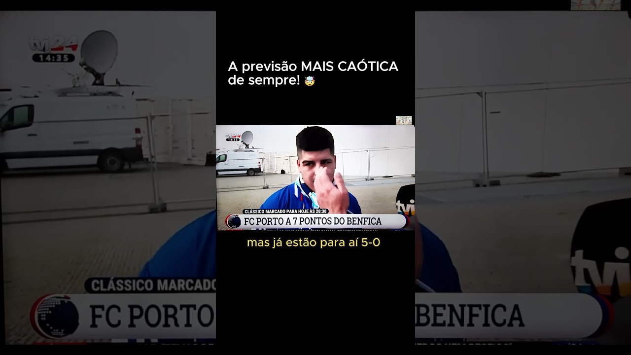 Adepto do Porto confuso faz previsão... e perde-se no caminho! 🤯🔵