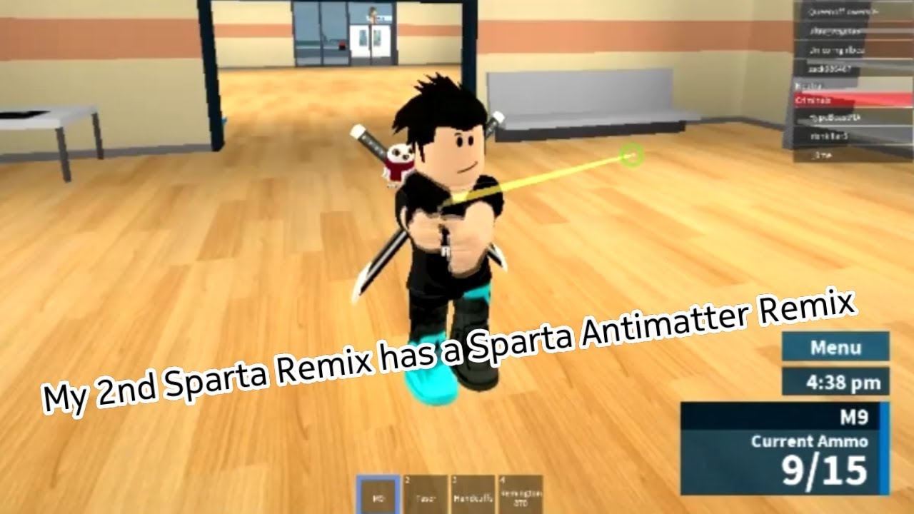 [Roblox] Prison Life | Sparta Triple Antimatter V4 Remix (ft. Klasky Csupo USA)