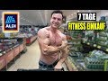Mein echter 7 Tage Fitness Einkauf für Muskelaufbau | Gesund & Günstig bei Aldi