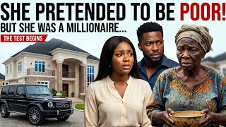 She Pretended to Be Poor, Not Knowing Her Millionaire Secret Would Change Everything