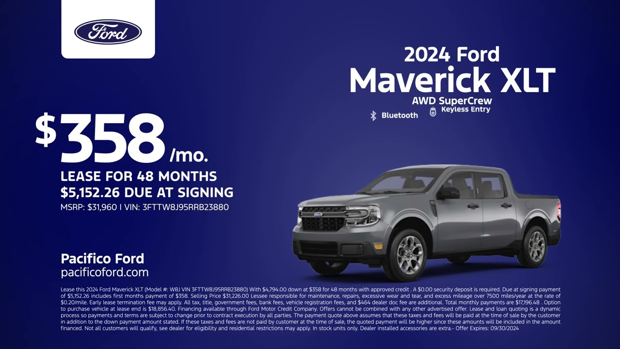 Ford Maverick 08/28/2024 4241357