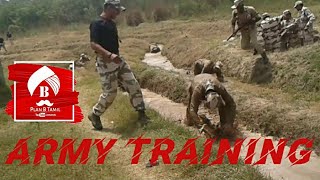 army training for physical and mental strength improvement