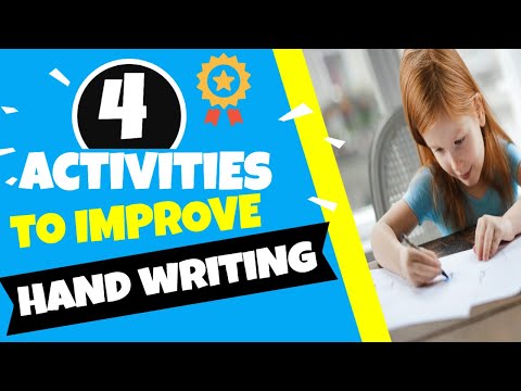 How to Improve Fine Motor Skills/Handwriting Skills? Tips for Nice Handwriting | 10+ min Activities