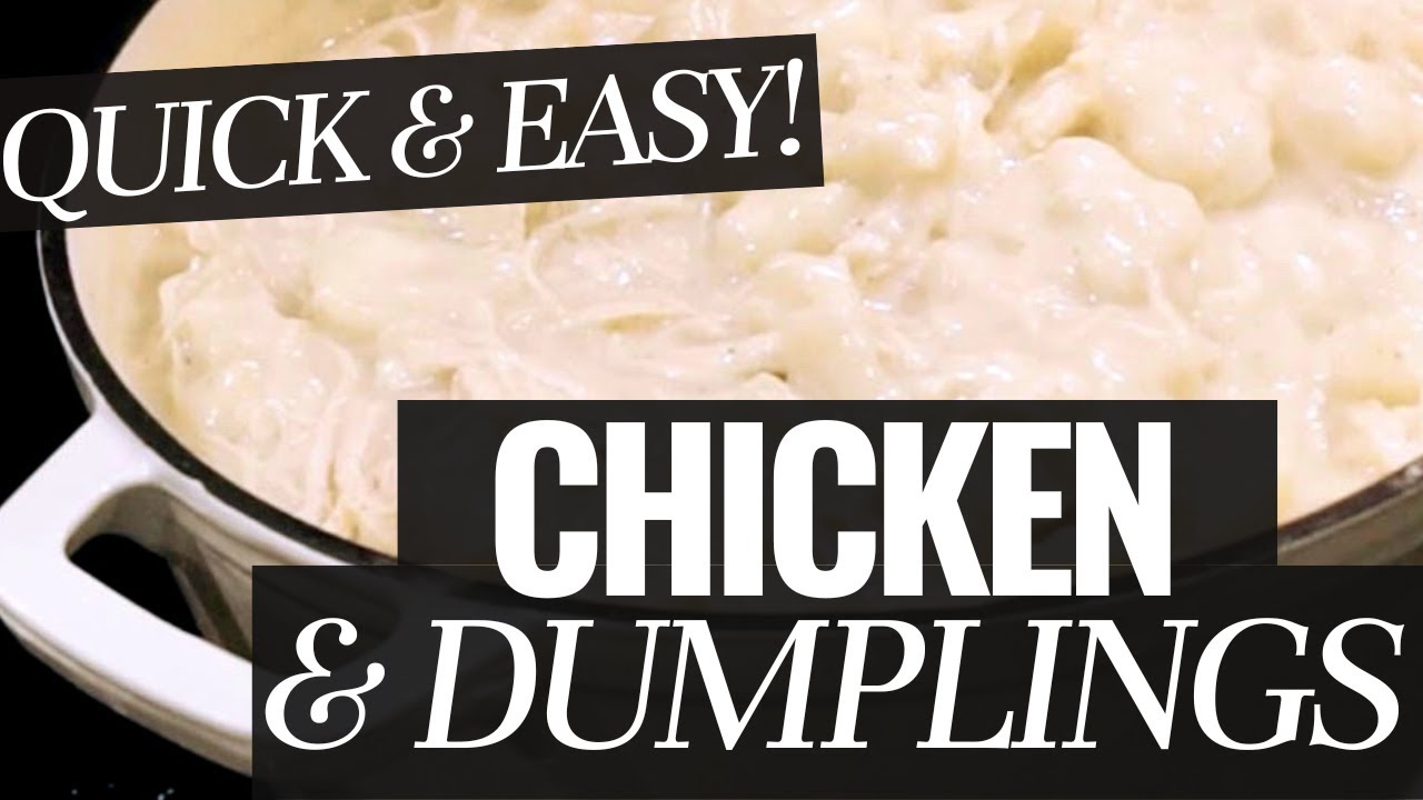*EASY* CHICKEN AND DUMPLINGS from the Magnolia Table Cookbook COOK