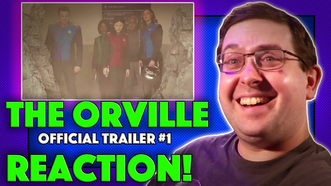 REACTION! The Orville Trailer #1 - Seth MacFarlane Star Trek Parody 2017
