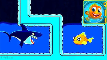 Save The Fish - Gameplay All Levels [Android,ios,iphone] Satisfying Mobile Game (Level 121-130)