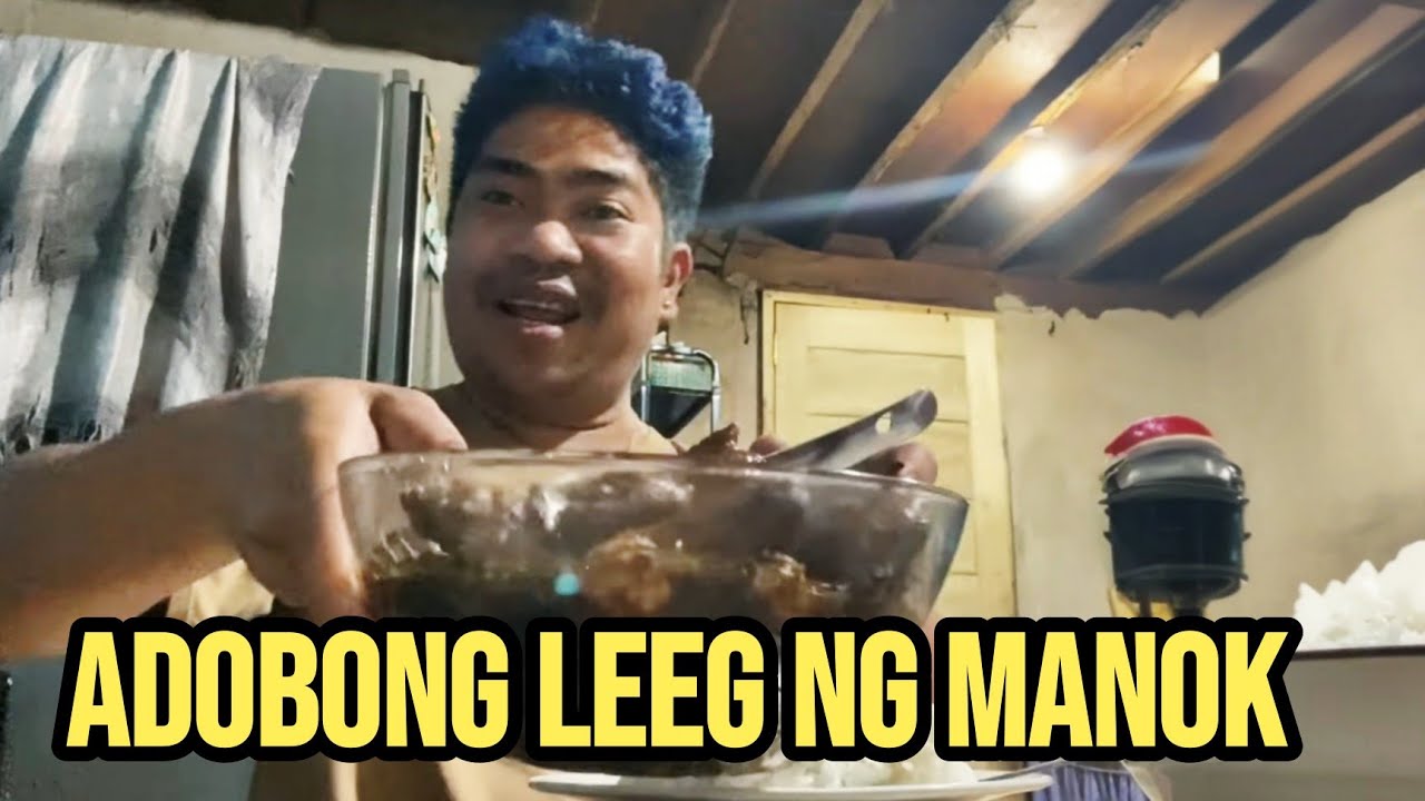 GANITONG PAGLUTO NG ADOBONG LEEG NG MANOK AT PRITONG ISDA/@MarengMarVlog /BAHAY VLOG MUNA!