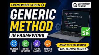 Framework Generic Method Explained | Automation BY RAHUL SIR 3 JUNE 2026