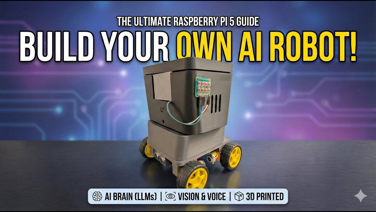 Build Your Own Jarvis: Fully Offline AI Robot with Raspberry Pi 5 ...