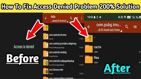 ZArchiver Access Denied Problem Fix 200% 🔥 | Full Solution Android/iOS" Bgmi 4.0 update