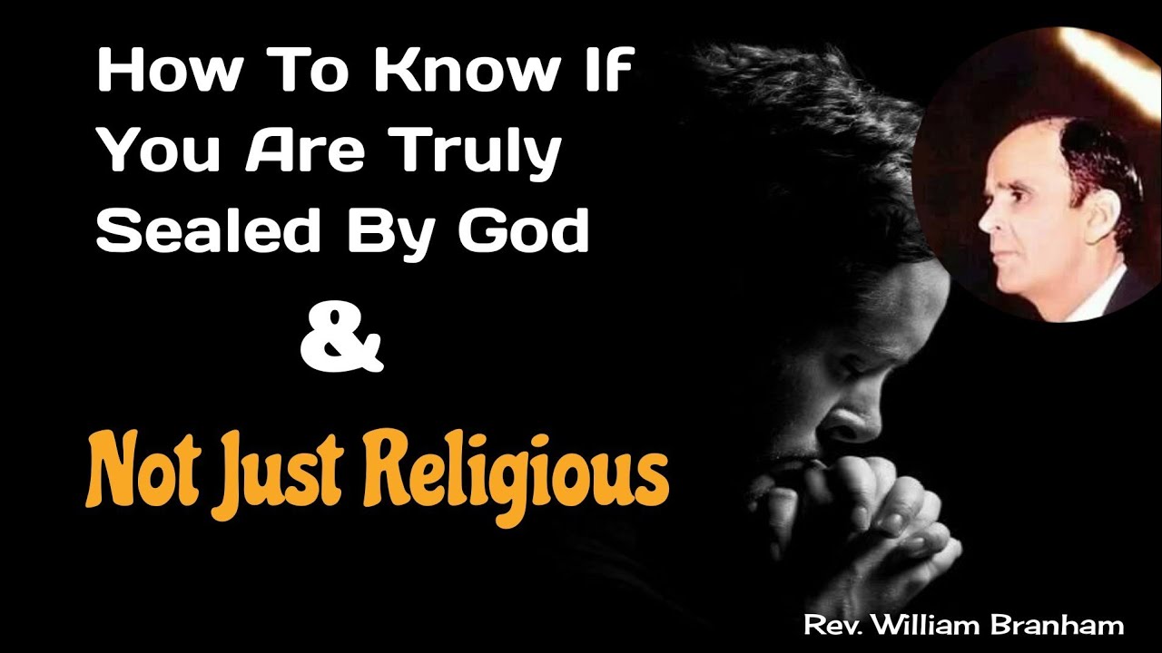 3 символа печати, определяющие вашу вечную жизнь || Уильям Бранхам