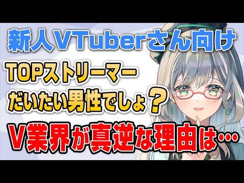 How Men Can Succeed on YouTube Starting Now...? Understanding the Market Correctly. 【 VTuber Sui ...