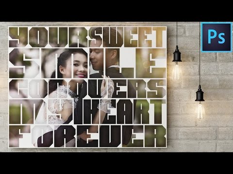 Typo Frame Art | Photoshop Tutorial Typo Frame Art | Photoshop Tutorial