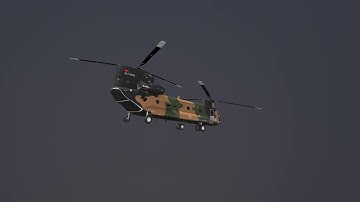 CH47F 3D Model