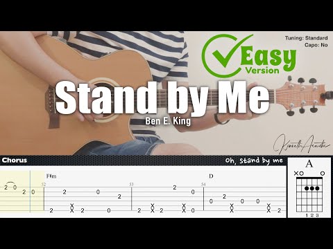 Stand By Me (Easy Version) - Ben E. King | Fingerstyle Guitar