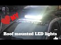 Roof mounted 24&quot; LED light bar - Vauxhall Corsa