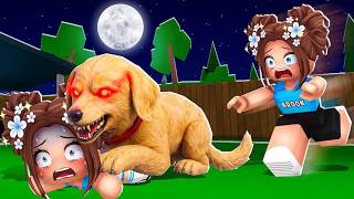 Baby Brook's New Puppy Turned EVIL..(Brookhaven)