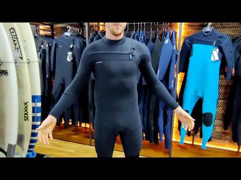 How to Put on a Chest zip wetsuit