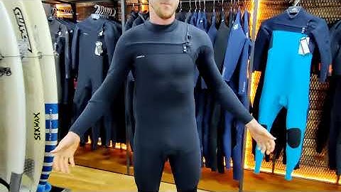 How to Put on a Chest zip wetsuit