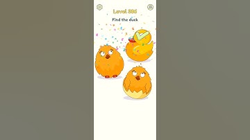 Find the duck || #Dop2 || Level 386 || Delete one part || ‎@Dop2Gaming_1122 || #Short #viral