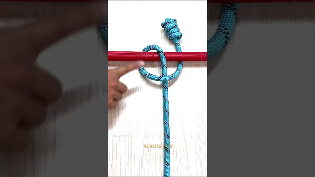 Knots Rope Trick DIY at Home, Home hacks ideas, 