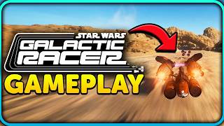 New Star Wars Galactic Racer Gameplay Pod Racing New Details