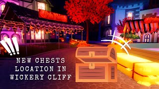 Chests Location In Wickery Cliff Brand New Royalloween Update || Royale High || Roblox