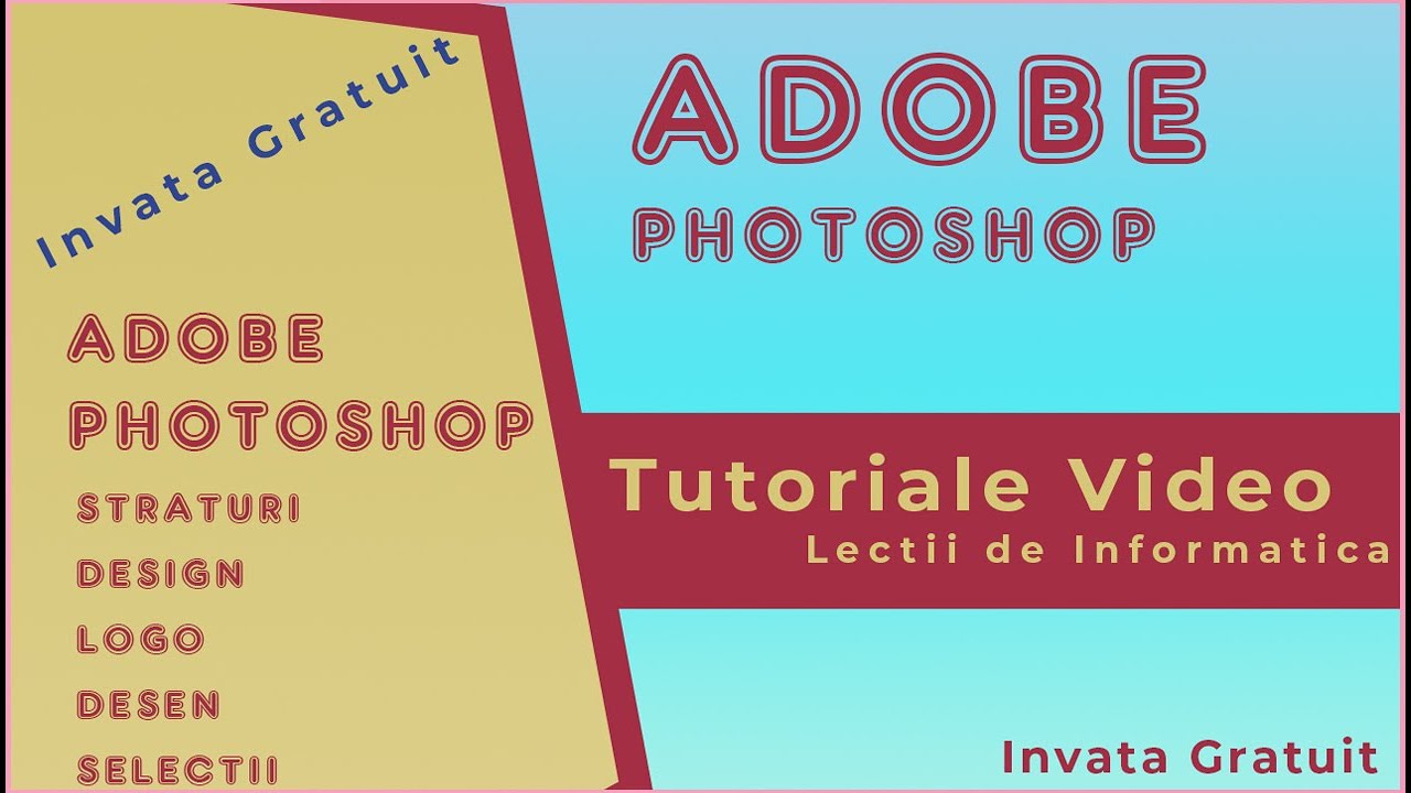 Tutorial Photoshop CC | Desenare linii utilizand Line Tool